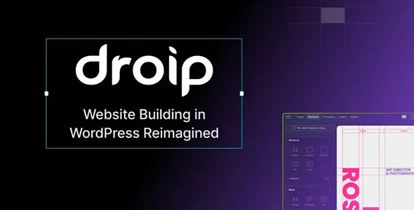 Droip - No-Code website builder for WordPress