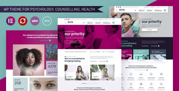 EDS - WordPress Theme for Psychology, Counselling & Health