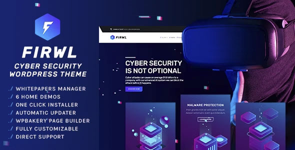 Firwl - Cyber Security WordPress Theme