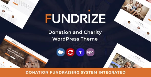 Fundrize - Responsive Donation & Charity Theme