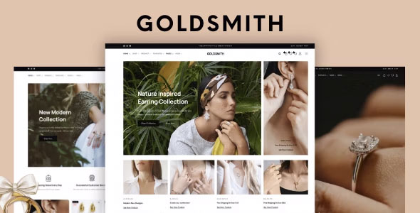 GoldSmith - Jewelry Store WooCommerce Elementor Theme