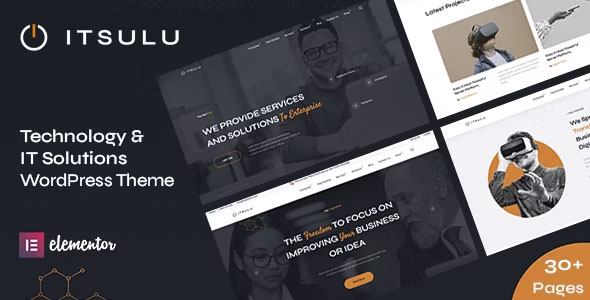 ITSulu - Technology & IT Solutions WordPress Theme