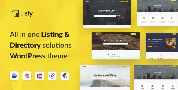 Listy - Listing & Directory Solutions WordPress Theme