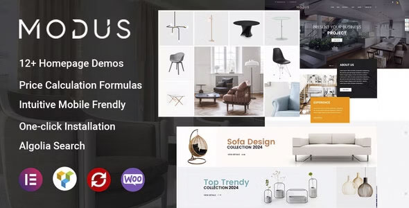 Modus - Modern Furniture WooCommerce Theme