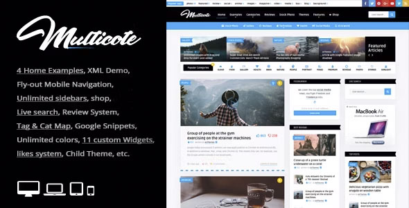 Multicote - Magazine and WooCommerce WordPress Theme