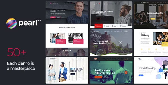 Pearl WP - Corporate Business WordPress Theme