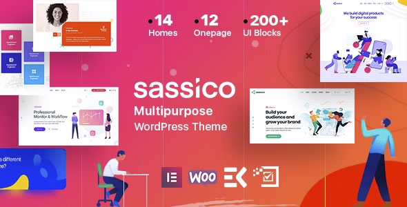 Sassico - Multipurpose Saas Startup Agency WordPress Theme