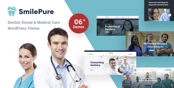 SmilePure - Dental & Medical Care WordPress Theme