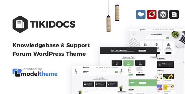 Tikidocs - Knowledgebase & Support Forum WordPress Theme + RTL