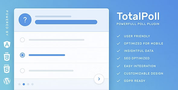 TotalPoll Pro - WordPress Poll Plugin