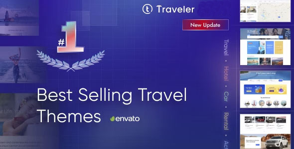 Traveler - Travel Booking WordPress Theme