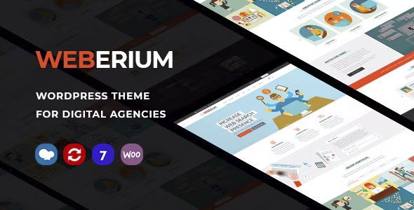 Weberium - Theme Tailored for Digital Agencies