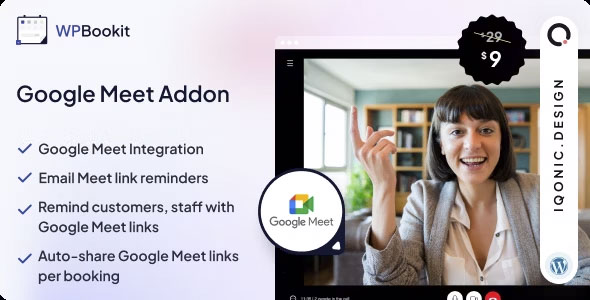 WPBookit Google Meet (Addon)