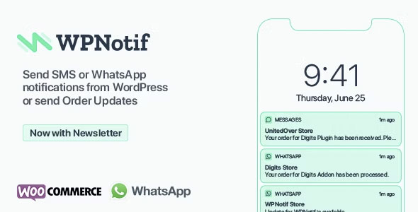 WPNotif - WordPress SMS & WhatsApp Notifications