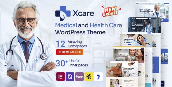 Xcare - Medical and Health Care WordPress Theme