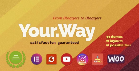 YourWay - Multi-Concept Blog WordPress Theme