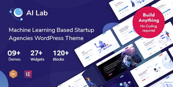 AI Lab - Machine Learning WordPress Theme