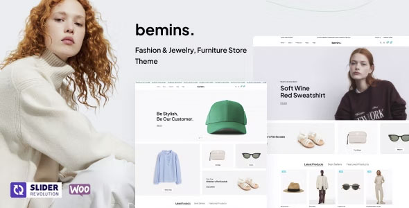 Bemins – Fashion & Jewelry, Furniture Store Theme