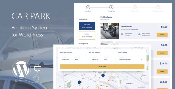 Car Park - Booking System for WordPress