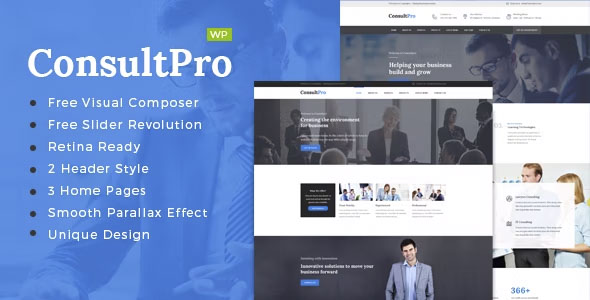 ConsultPro - Finance and Consultancy WordPress Theme