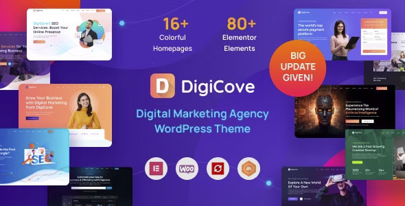 Digicove - Digital Marketing Agency WordPress Theme