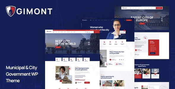 Gimont - City Government WordPress Theme