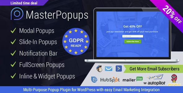 Master Popups - Popup Plugin for Lead Generation