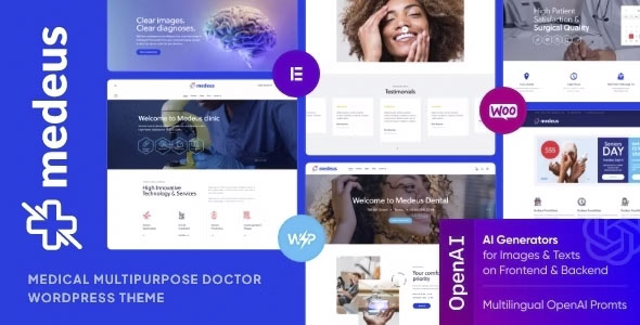 Medeus - Medical Multipurpose Doctor WordPress Theme