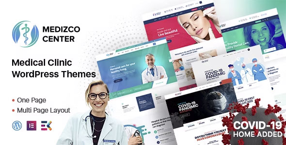 Medizco - Medical Health & Dental Care Clinic WordPress Theme