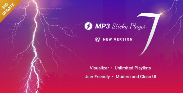 MP3 Sticky Player - Wordpress Plugin