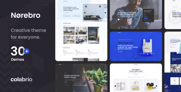 Norebro - Creative Multipurpose WordPress Theme