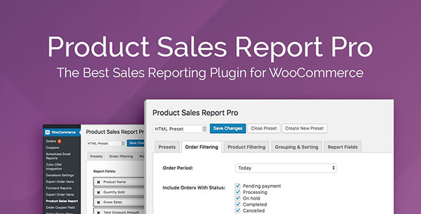 Product Sales Report Pro for WooCommerce