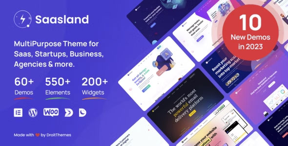 SaasLand - MultiPurpose Theme for Saas & Startup