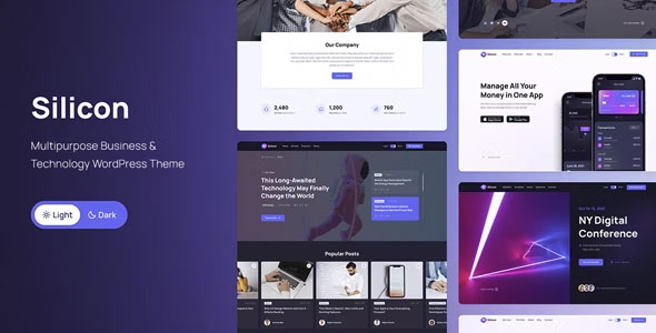 Silicon - Multipurpose Technology WordPress Theme