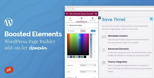 Boosted Elements - Builder Add-on for Elementor