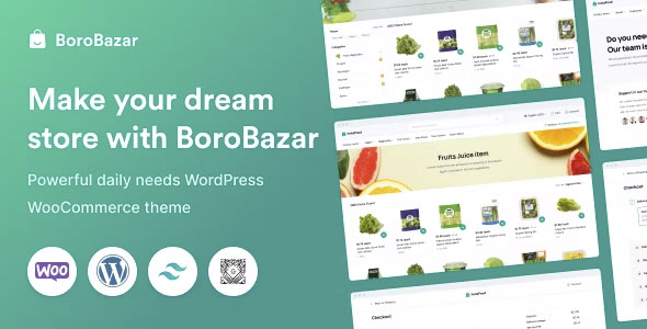 BoroBazar - Grocery Store WooCommerce WordPress theme