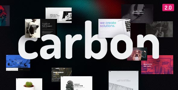 Carbon - Clean Minimal Multipurpose Theme