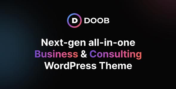 Doob - Business & Consulting WordPress Theme