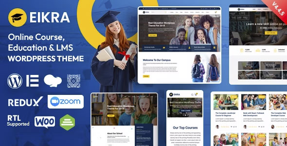 Eikra Education - Education WordPress Theme