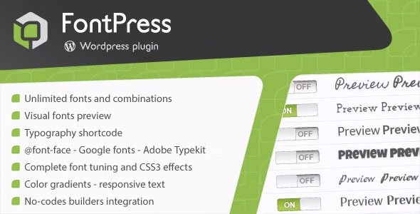 FontPress - Wordpress Font Manager