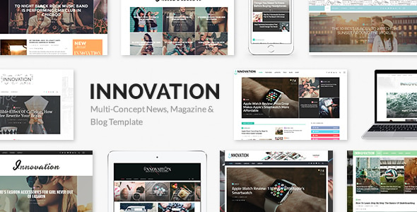 INNOVATION - Multi-Concept News, Magazine & Blog Template