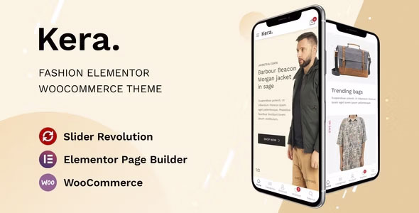 Kera - Fashion Elementor WooCommerce Theme