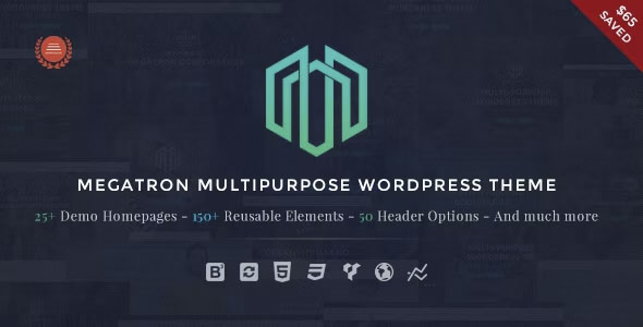 Megatron - Responsive MultiPurpose WordPress Theme