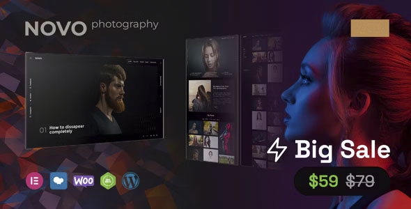 Novo - Photography WordPress Theme