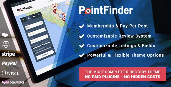 PointFinder - Versatile Directory and Real Estate