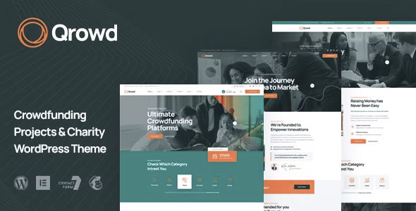 Qrowd - Crowdfunding Projects & Charity WordPress Theme