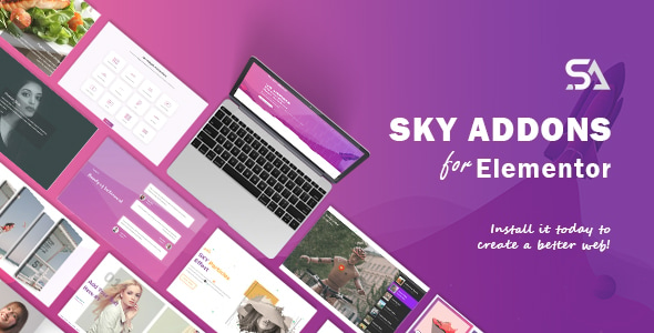 Sky Addons - for Elementor Page Builder WordPress Plugin