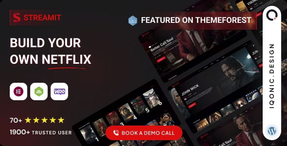 Streamit - Video Streaming WordPress Theme + RTL