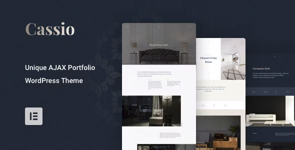 Cassio - AJAX Portfolio WordPress Theme