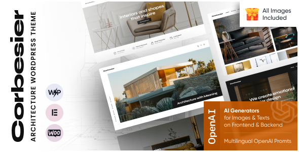 Corbesier - Modern Architecture & Interior Design WordPress Theme